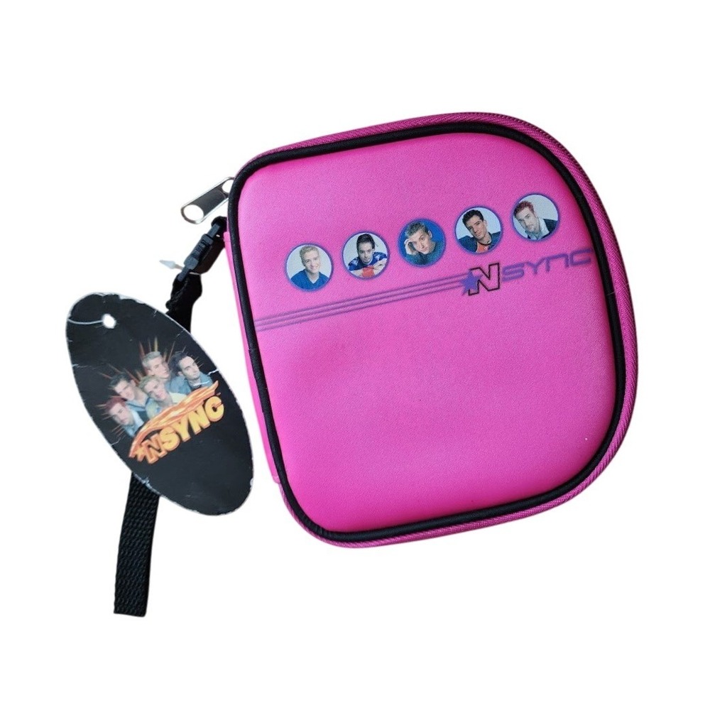 NSYNC Vintage 2000 CD Case Pink Y2K Pop nostalgia core NEW OLD STOCK‎ NWT